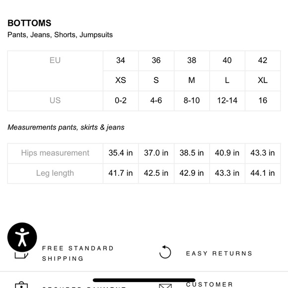 SANDRO Virgin Wool Classic Dress Pants Trousers Sz 36 - Picture 8 of 12